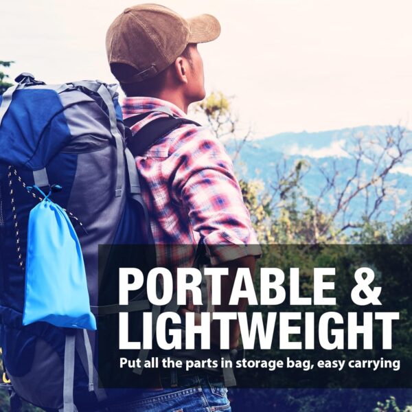SimPure Gravity Water Filter, Portable Gravity-Fed Water Pur...