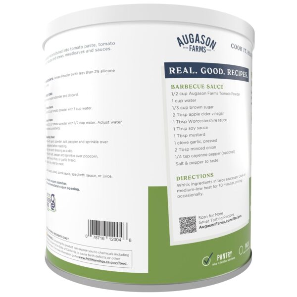 Augason Farms Tomato Powder Can, Emergency Food Supply, Ever...