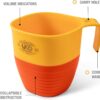 UCO Collapsible Camp Cup for Camping, Backpacking, and Hikin...