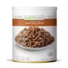 Nutristore Freeze Dried Ground Beef | Pre-Cooked Hamburger M...