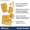 4Patriots Emergency Food Bars: Non-Perishable S.O.S Ration D...