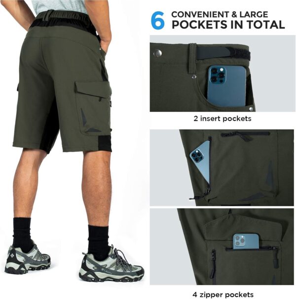 XKTTAC Men's Outdoor Quick Dry Lightweight Stretchy Shorts f...