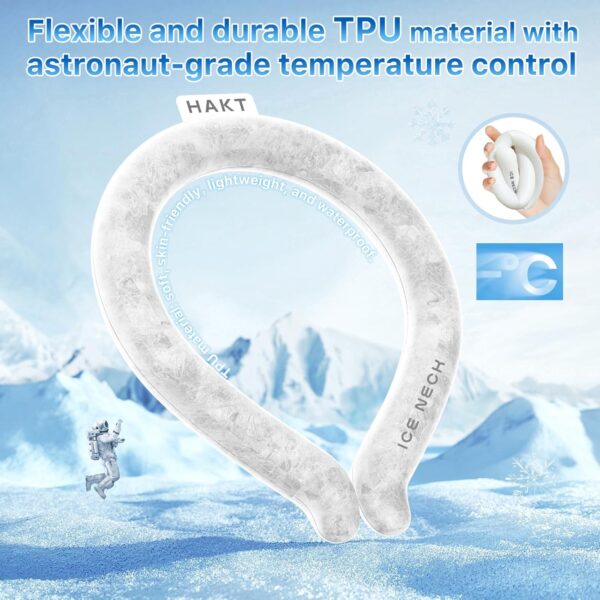Neck Cooling Tube, Wearable Cooling Neck Wrap for Hot Summer...