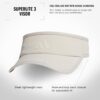 adidas Women's Superlite Visor, Sun Visor Hat for Women, Spo...