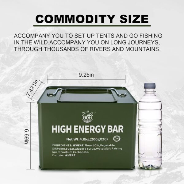 Emergency Food Rations Meal Ready To Eat, Long Self Life 184...