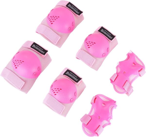 BOSONER Kids/Youth Knee Pads Elbow Pads Wrist Guards Set for...