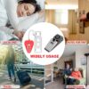 Portable Door Lock & Door Stop Alarm,Dual Protection Securit...