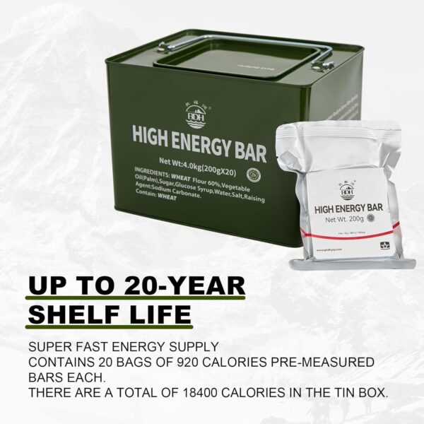 Emergency Food Rations Meal Ready To Eat, Long Self Life 184...