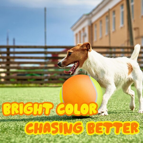 Giant Dog Tennis Ball Big Pet Toys Outdoor Sports Ball with ...
