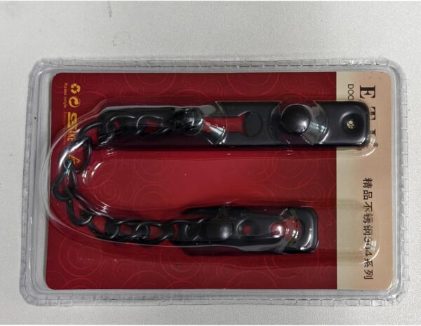 KAFENDA Security Door Chain Lock Sturdy Door Lock Latch for ...