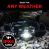 GearLight 2Pack LED Headlamp - Outdoor Camping Head Lamps wi...