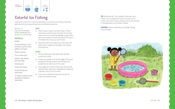 The Outdoor Toddler Activity Book: 100+ Fun Early Learning A...