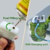 2 Pack Waterproof Lighter Outdoor Windproof Torch Lighter Du...