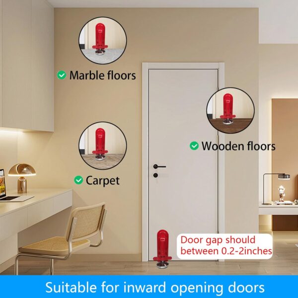 Door Stoppers Security - Portable Door Lock for Travel Anti ...