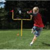 Franklin Sports Youth Football Goal-Post Set — Kids’ Footbal...
