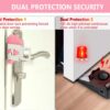 Hotel Door Lock & Door Stop Alarm,Dual Protection Security D...
