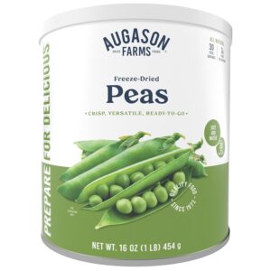 Augason Farms Freeze Dried Peas Can, Emergency Food Supply, ...