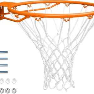 GoSports Regulation 18" Steel Basketball Rim - Choose from F...