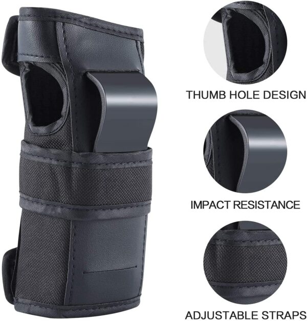 Adult/Child Knee Pads Elbow Pads Wrist Guards 3 in 1 Protect...