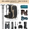 Maelstrom Hiking Backpack,Camping Backpack,40L Waterproof Hi...