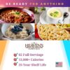 Heaven’s Harvest 25-Year Organic Family Food Kit — Emergency...