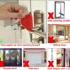 Portable Door Lock & Door Stop Alarm,Dual Protection Securit...
