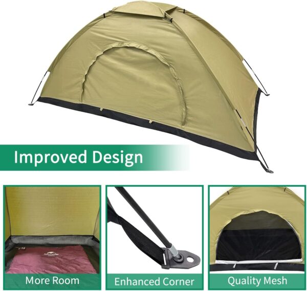 Sutekus Tent Camouflage Patterns Camping Tent Backpacking Te...