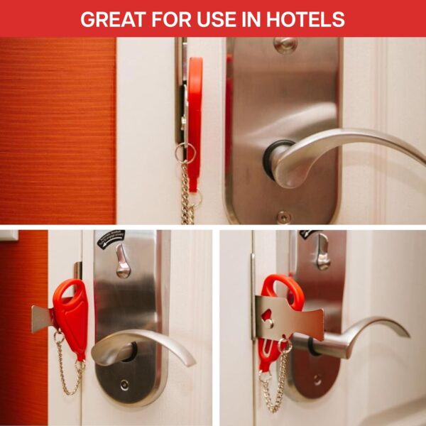Addalock The Original Portable Door Lock for Travel & Home S...
