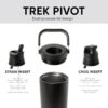 Simple Modern Trek Pivot | 40oz Flip Straw Tumbler with Hand...