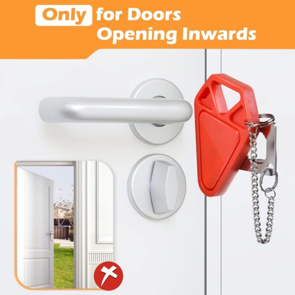 Portable Door Lock Travel Door Locks for Hotel Rooms Apartme...