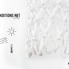 Heavy Duty Basketball Net Replacement - All Weather Anti Whi...