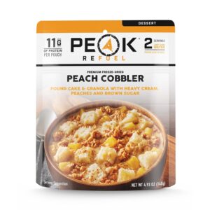 Peak Refuel Peach Cobbler | Real Ingredients | Ready in Minu...