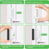 Home Security Door Lock, Childproof Door Reinforcement Lock,...