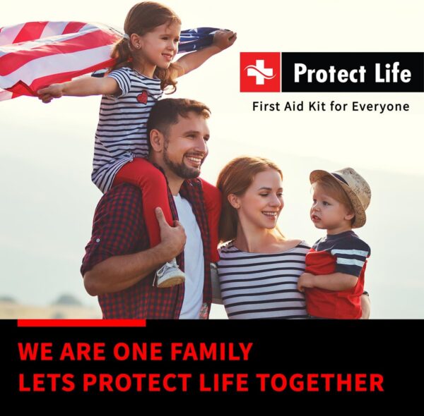 Protect Life First Aid Kit for Home/Business, HSA/FSA Eligib...