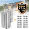 Home Security Door Lock 3 Pack Metal Door Reinforcement Lock...