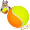 Giant Dog Tennis Ball Big Pet Toys Outdoor Sports Ball with ...