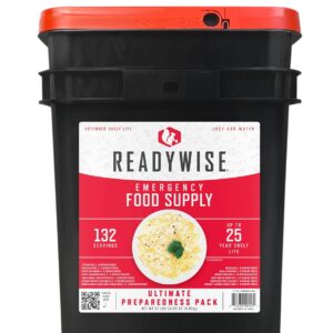 READYWISE - Emergency Food Supply, 132 Servings, 1 Bucket, F...