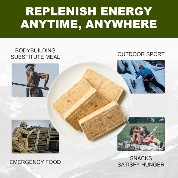Emergency Food Rations Meal Ready To Eat, Long Self Life 184...