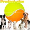 Giant Dog Tennis Ball Big Pet Toys Outdoor Sports Ball with ...
