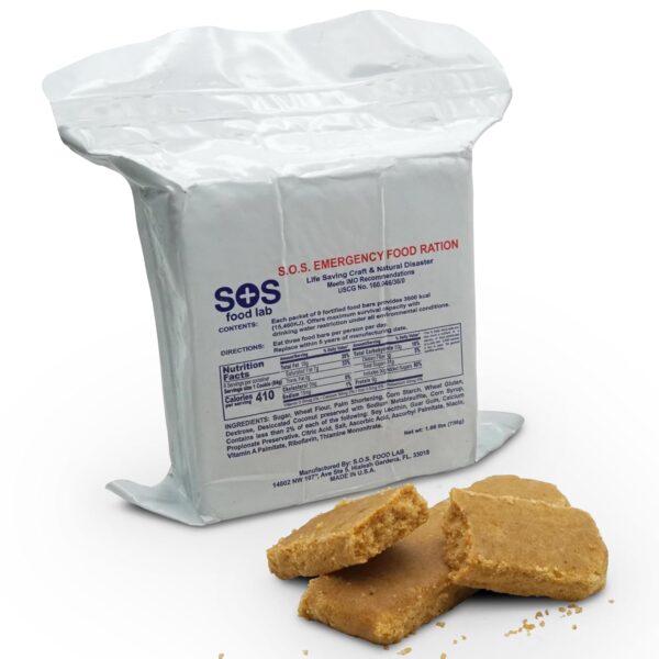 SOS Food Labs, Inc. 185000825 S.O.S. Rations Emergency 3600 ...