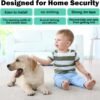 Sliding Door Lock, 2 Pack Child Safety Sliding Glass Door Lo...