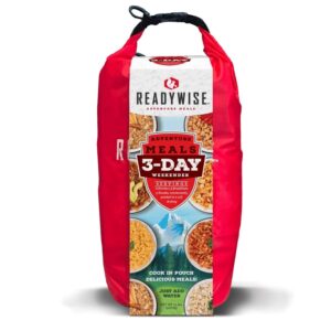 ReadyWise 3-Day, Emergency Food Supply, 10L Dry Bag with Fre...