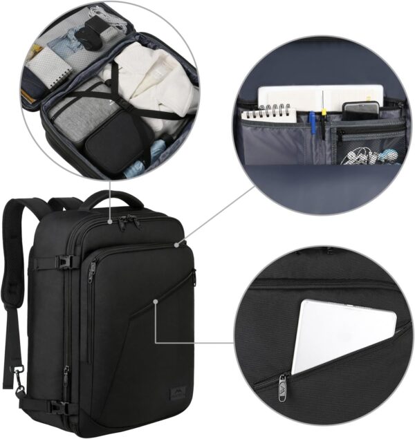 MATEIN Mens Travel Backpack, 27L Lightweight Carry on Backpa...