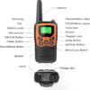Walkie Talkies, MOICO Long Range Walkie Talkies for Adults w...