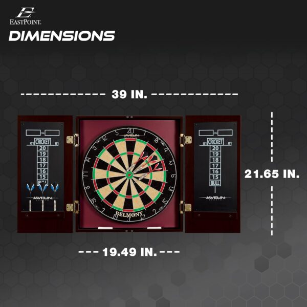 EastPoint Sports Bristle Dartboard and Cabinet Sets- Feature...