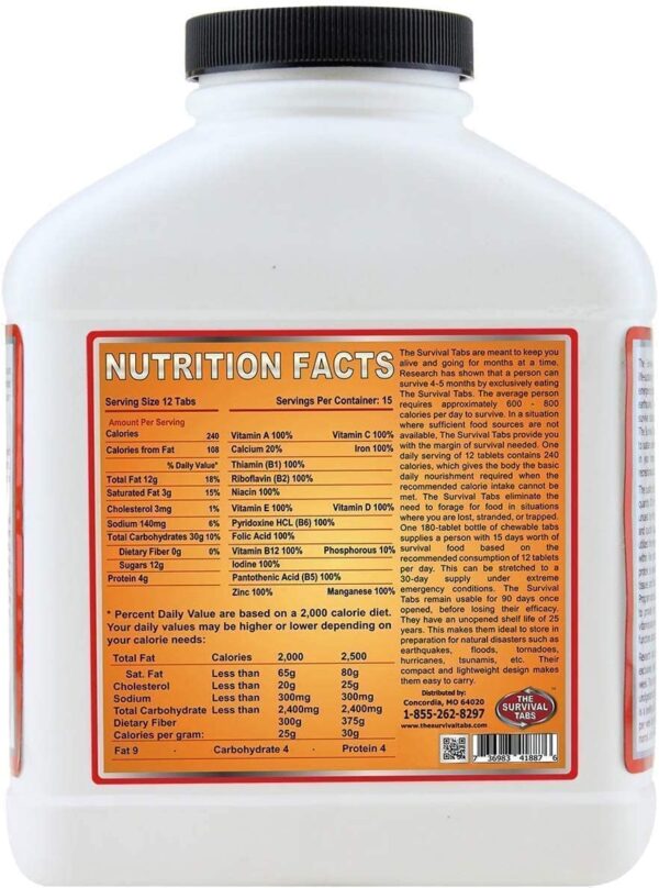 Emergency Food supply ready to eat food 120 days supply 25 y...