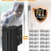 Home Security Door Reinforcement Lock - Child Proof Door Loc...