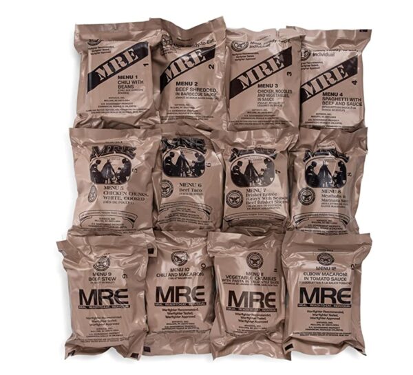 Wornick MRE Meals Ready to Eat, 2024, 2025 Inspection Date o...