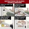 AceMining Upgraded Door Security Bar & Sliding Patio Bar, He...