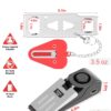 Portable Door Lock & Door Stop Alarm,Dual Protection Securit...